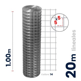 Foto 3 | Foto 3 | Multimalla Ferretera Akron 5x5cm Altura 1.00mts Rollo 20mts