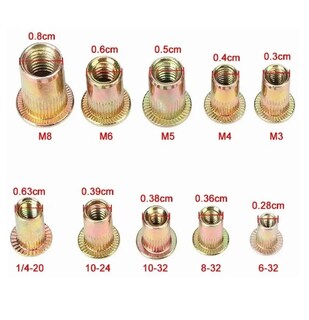 Foto 3 | Foto 3 | Language Kit Tuerca De Remache M3 M4 M5 M6 M8 Eo Safe Imports Esi-364-1 Color Cobre