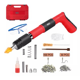 Foto 2 | Foto 2 | Kit Pistola de Clavos 140 Piezas Eo Safe Imports Esi-11533-1 Rojo