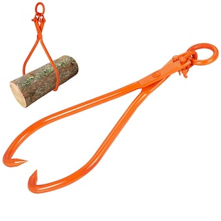 Foto 1 | Foto 1 | Pinzas Para Troncos Vevor, 2 Garras, 32 Cm, Acero Pesado - Venta Internacional.
