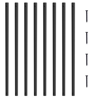 Foto 1 | Foto 1 | Balaustres Metálicos Para Escaleras Vevor, 72 Unidades, Aluminio Plano, 38 Cm - Venta Internacional.