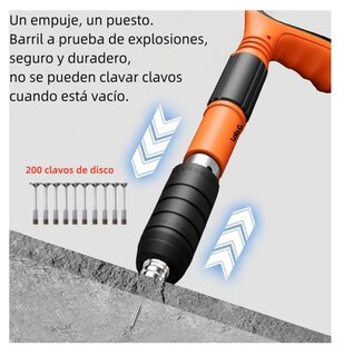 Foto 4 | Foto 4 | Pistolas de Clavos Acero Remache 200 Clavos Lab.g Verde