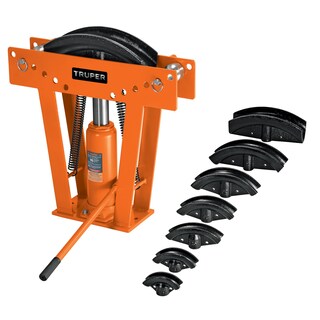 Foto 1 | Foto 1 | Doblador de Tubo Hidráulico Truper DTH/16 color Naranja 16 Ton