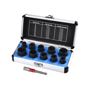 Foto 1 | Foto 1 | Juego de Extractores Eo Safe Imports Esi-7103 color Negro Extractor de Tornillos 11 PZAS