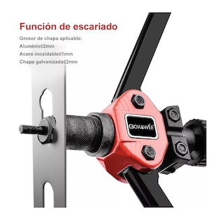 Foto 5 | Foto 5 | Remachadora para Tuercas Goxawee con Estuche color Negro