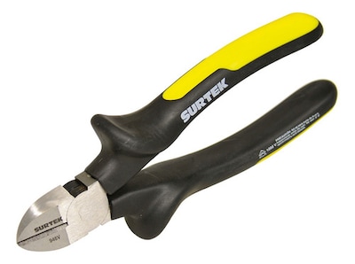 Foto 1 | Foto 1 | Pinza P/ Electricista Corte Diagonal 6pulg 1000v Surtek