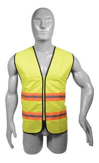 Foto 1 | Foto 1 | Chaleco Alta Visibilidad Poliéster Amarillo Unitalla Surtek