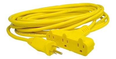 Foto 1 | Foto 1 | Extensión Eléctrica Triple Abanico Uso Rudo  8m Surtek