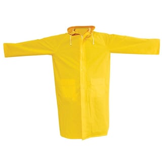 Foto 1 | Foto 1 | Impermeable Gabardina Interior De Poliéster Surtek Amarillo