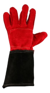Foto 3 | Foto 3 | Guantes De Carnaza Rojo Para Soldador Unitalla Urrea