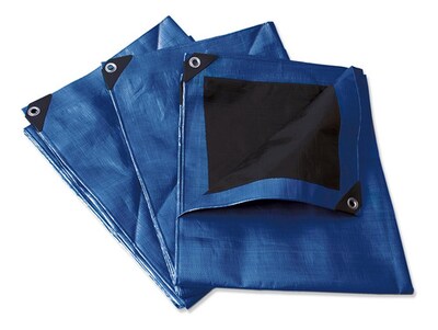 Foto 1 | Foto 1 | Lona Reforzada Resistente Azul 3x3m Polietileno Surtek