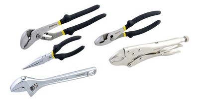 Foto 1 | Foto 1 | Juego 5 Pinzas Varias P/ Mecánico Herramientas Surtek