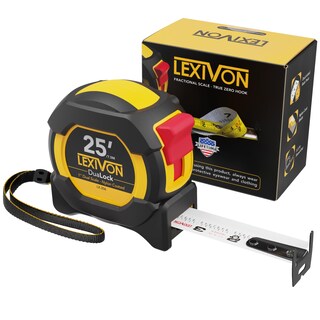 Foto 1 | Foto 1 | Cinta Métrica Lexivon Dualock De 7.5 M/25 Pies Con Hoja De 1 Pulgada De Ancho - Venta Internacional.