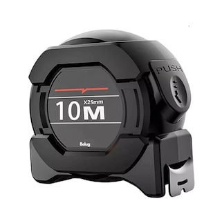Foto 1 | Foto 1 | Cinta Metrica Belug Flexometro Regla Retractil Fluorescente 10m Negro