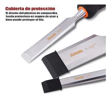 Foto 3 | Foto 3 | Juego de Cinceles Solude para Carpintería 21 Piezas