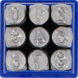 Foto 2 | Foto 2 | Juego Punzones De Numeros, 8 Mm | Bgs 3038