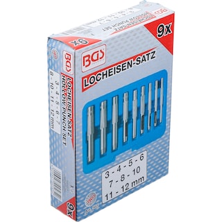 Foto 7 | Foto 7 | Juego Sacabocados 3 - 12 Mm | 9 Pz | Bgs 565