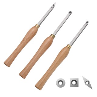 Foto 1 | Foto 1 | Juego De Cinceles Para Tornos Para Madera Vevor, 3 Piezas, Herramientas De Torneado Para Carpintería - Venta Internacional.