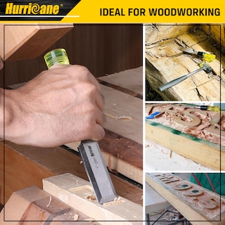 Foto 6 | Foto 6 | Juego De Cinceles Para Madera Hurricane 4 Piezas Borde Biselado De Acero Cr-v - Venta Internacional.