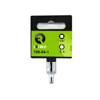 Foto 1 | Foto 1 | Dado Torx E-4 Irimo 106-04-1 1/4 Plg