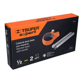 Foto 3 | Foto 3 | Cabezal Para Dados Truper T-852x Color Naranja