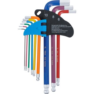 Foto 3 | Foto 3 | Juego De Llaves Allen Hexagono | 9 Pza 1,5-10 Mm | Bgs 74452 Color Multicolor