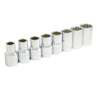 Foto 1 | Foto 1 | Juego De Dados Cuadro De 1/2'' Métricos, 12 Puntas, 8 Piezas Surtek