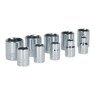 Foto 1 | Foto 1 | Juego De Dados Cuadro De 3/8'' 6 Puntas, En Pulgadas, 10 Piezas Surtek
