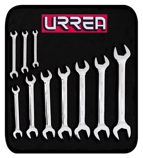 Foto 1 | Foto 1 | Juego De Llaves Españolas Pulido Espejo Métricas, 10 Piezas Urrea