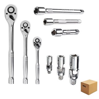 Foto 1 | Foto 1 | Juego De Trinquetes Lab.g Matracas De 1/2, 3/8 Y 1/4 Ajustable Plata