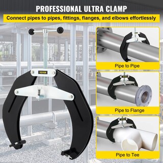 Foto 2 | Foto 2 | Abrazadera De Tubo Vevor Vv-uc-125 De 5 A 12 Cm De Acero Al Carbono Ligera - Venta Internacional.