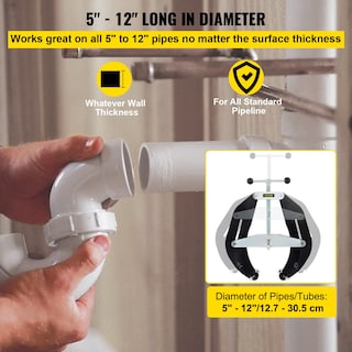 Foto 3 | Foto 3 | Abrazadera De Tubo Vevor Vv-uc-125 De 5 A 12 Cm De Acero Al Carbono Ligera - Venta Internacional.