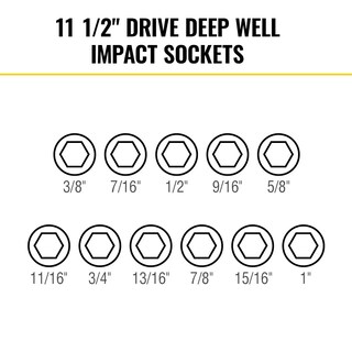 Foto 3 | Foto 3 | Juego De Enchufes Klein Tools 65111impact Knect Deep-well, 14 Piezas - Venta Internacional.