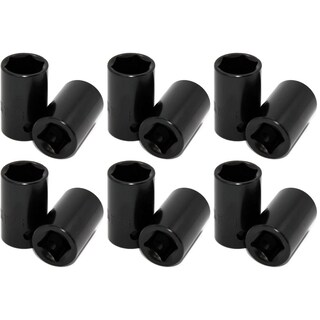Foto 1 | Foto 1 | Pack 12 Dados De Impacto Corto 1/2 X 7/16'' Maple Tools