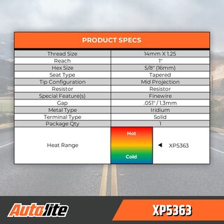 Foto 7 | Foto 7 | Bujías Autolite Iridium Xp Xp5363 Automotive (paquete De 4) - Venta Internacional.