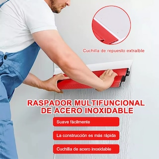 Foto 3 | Foto 3 | Cuchilla Para Desnatar Paneles De Yeso De 40 Cm Eo Safe Imports Esi-18278-1 Naranja
