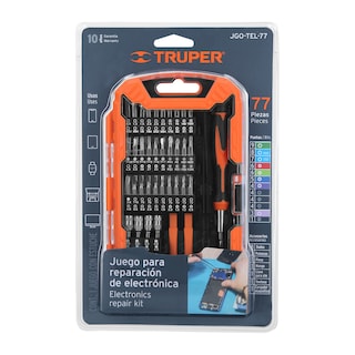 Foto 3 | Foto 3 | Juego de 77 Piezas Truper JGO-TEL-77 color Negro para Reparación de Electrónica