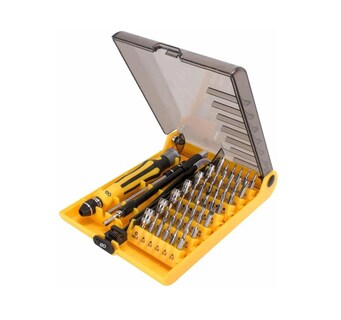 Foto 2 | Foto 2 | Language Juego De Destornilladores De Precision 46 En 1 Eo Safe Imports Esi-239-1 Amarillo