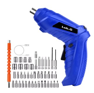 Foto 1 | Foto 1 | Kit De Desarmador Eléctrico Inalámbrico De 3.6v, 46 Piezas Azul