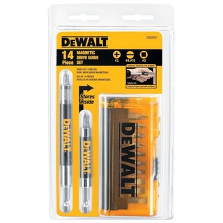 Foto 6 | Foto 6 | Juego De Puntas Para Destornilladores Dewalt Magnetic Drive Guide, 14 Piezas - Venta Internacional.