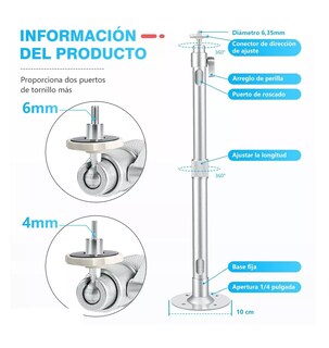 Foto 2 | Foto 2 | Soporte Proyector Universal 360° Belug Ajustable Para Techo