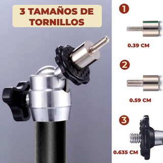 Foto 4 | Foto 4 | Soporte De Techo Universal Para Proyector Con Cabezales Giratorios 360° Color Negro