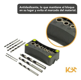 Foto 4 | Foto 4 | Plantilla para Brocas Guia 4-12mm Ángulos para Carpintería