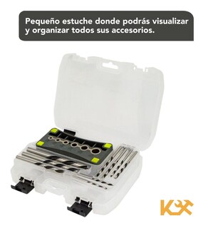 Foto 6 | Foto 6 | Plantilla para Brocas Guia 4-12mm Ángulos para Carpintería