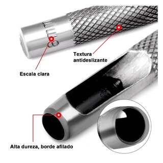 Foto 2 | Foto 2 | Juego de Sacabocados de Golpe Eo Safe Imports Esi-3094 12 Piezas