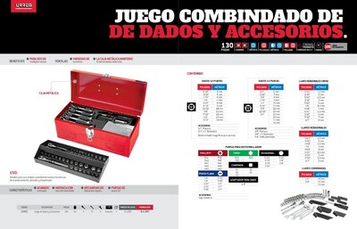 Foto 2 | Foto 2 | Juego De Herramientas Urrea 130 Pz Caja Metal Dados Jcm02