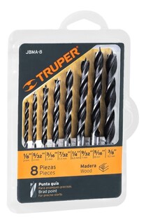 Foto 1 | Foto 1 | Juego De Brocas Para Madera, 8 Piezas    11338