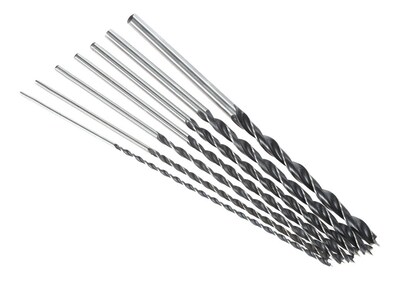 Foto 1 | Foto 1 | Juego De Brocas Hss Para Madera Extra Largo Punto 300mm 7pcs
