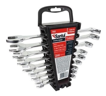 Foto 1 | Foto 1 | Juego De Llaves Santul 7663 Combinadas 8/17mm 9 Piezas
