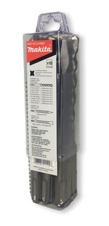 Foto 2 | Foto 2 | Juego De Brocas Y Cinceles Sds-plus 10 Piezas Makita D-45820